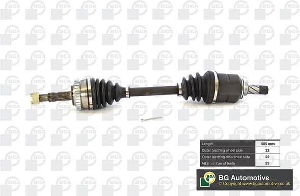 Drive Shaft DS9500LA