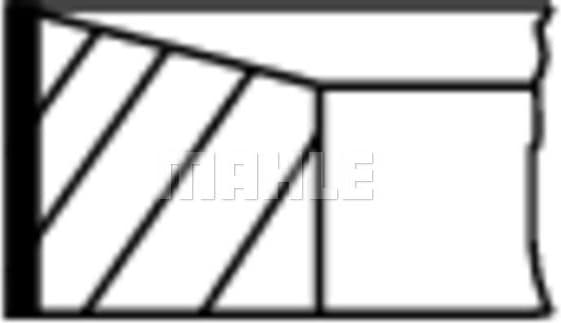 Piston Ring Set 64057N0 - image 4