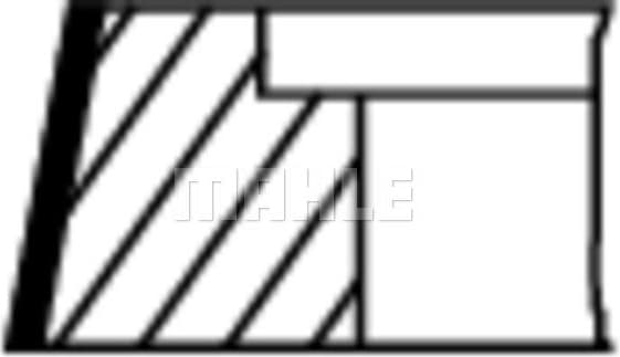 Piston Ring Set 64057N0 - image 5