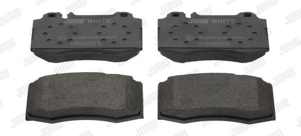 Brake Pad Set, disc brake Jurid White Low Dust 571961JC