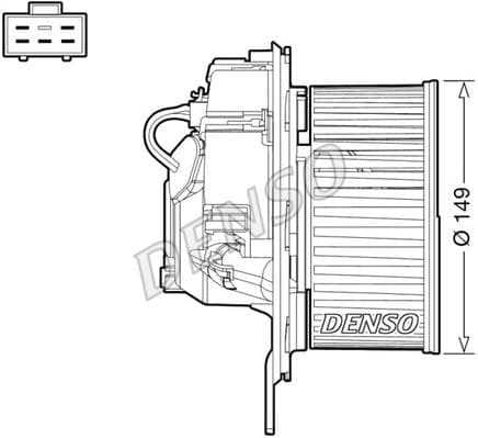 Interior Blower DEA32005