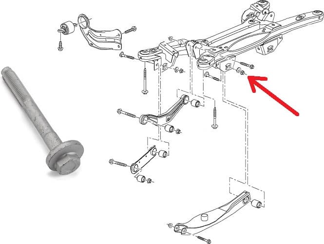Bolt eccentric 13219184