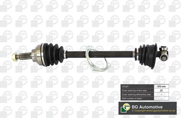 Drive Shaft DS7319L