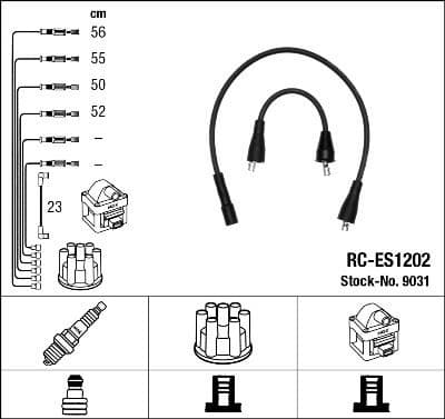 Ignition Cable Kit RC-ES1202