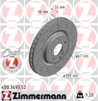 Brake Disc SPORT BRAKE DISC Z 400.3693.52
