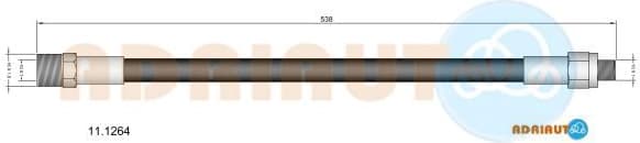 Brake Hose 11.1264