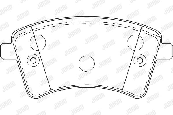 Brake Pad Set, disc brake 573414J - image 2
