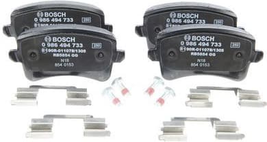 Brake Pad Set, disc brake 0986494733