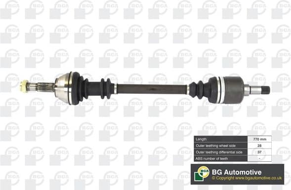 Drive Shaft DS6710L
