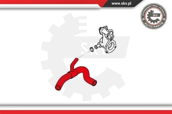 Radiator Hose 24SKV347