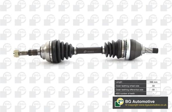 Drive Shaft DS9505L