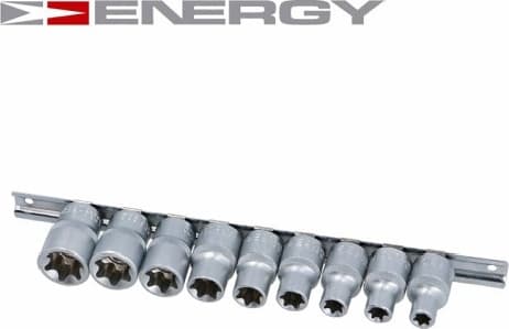 E tipo TORX galvučių komplektas ENERGY - NE00738 (ENERGY) - Autoera