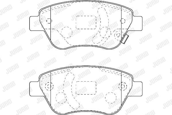 Brake Pad Set, disc brake 573204D - image 2