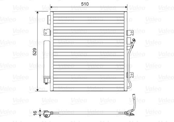 Condenser, air conditioning 814163