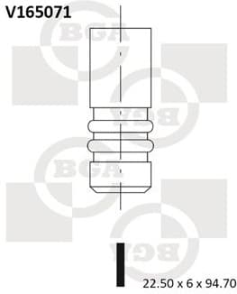 Exhaust Valve V165071