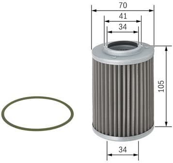 Hydraulic Filter, automatic transmission F026404006 - image 5