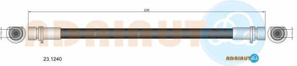Brake Hose 23.1240