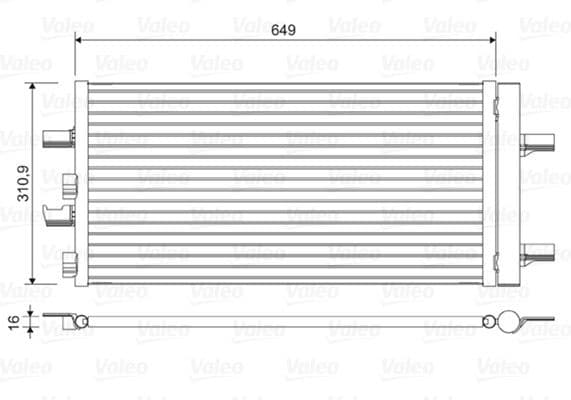 Condenser, air conditioning 822615