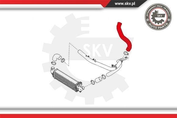 Charge Air Hose 24SKV979 - image 4