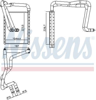 Heat Exchanger, interior heating 707179 - image 6