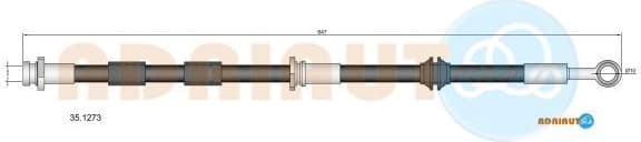 Brake Hose 35.1273