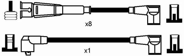 Ignition Cable Kit RC-MB216 - image 2