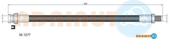 Brake hose rear 35.1277