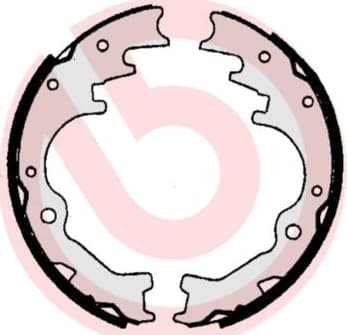 Brake Shoe Set ESSENTIAL LINE S49517