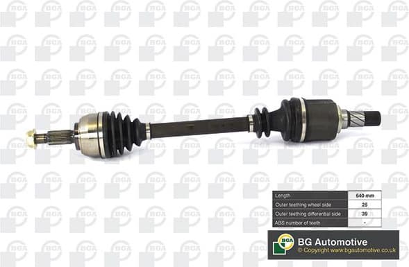 Drive Shaft DS7331LA