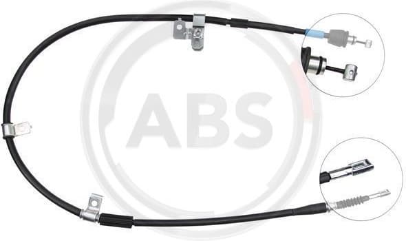 Cable Pull, parking brake K17137