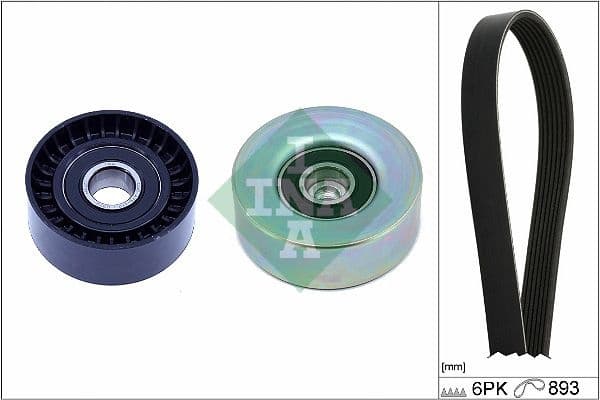 V-ribbed Belt Set 529053210