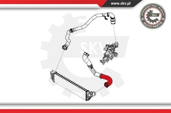 Charge Air Hose 24SKV912 - image 4