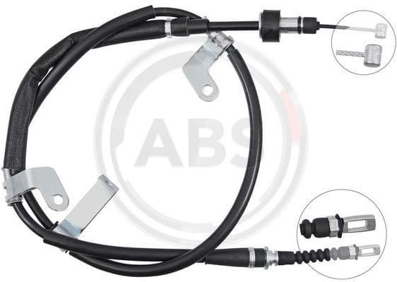 Cable Pull, parking brake K10069