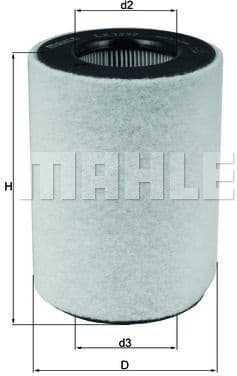 Air Filter LX1792 - image 2