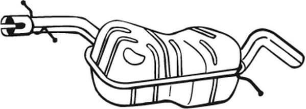 Centre Muffler 220-013