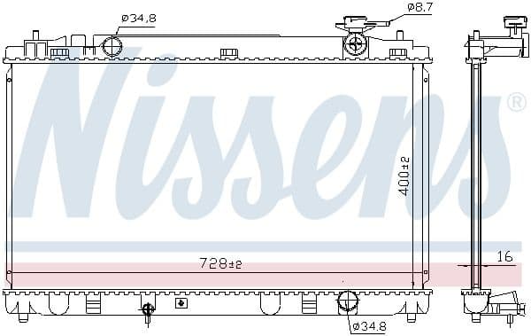 Radiator, engine cooling 606836 - image 5
