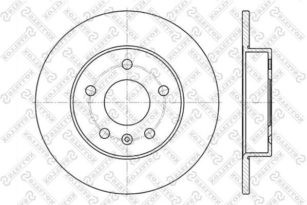 Brake Disc 6020-3631-SX