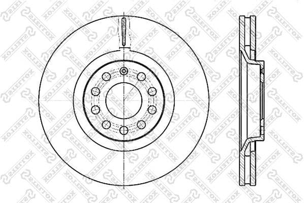 Brake Disc 6020-47107V-SX