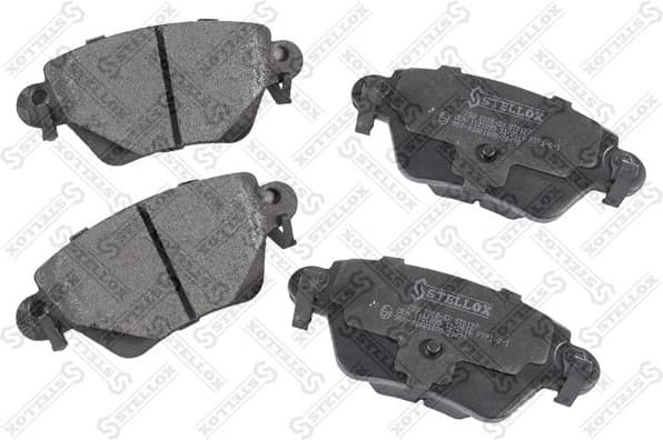 Brake Pad Set, disc brake 788 000B-SX