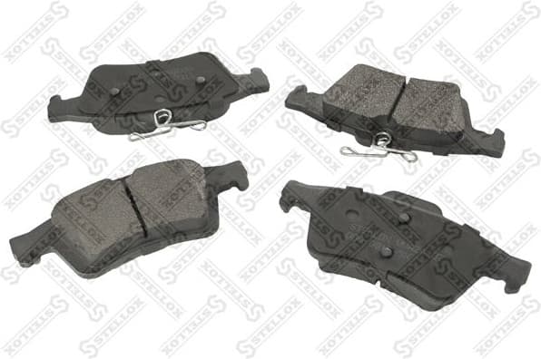 Brake Pad Set, disc brake 000 081B-SX