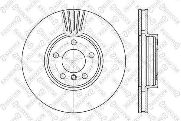 Brake Disc 6020-1547V-SX