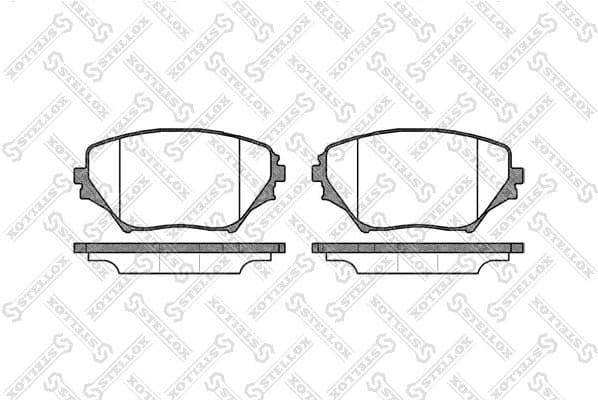 Brake Pad Set, disc brake 824 000B-SX