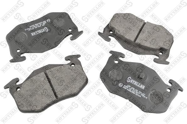 Brake Pad Set, disc brake 155 050-SX