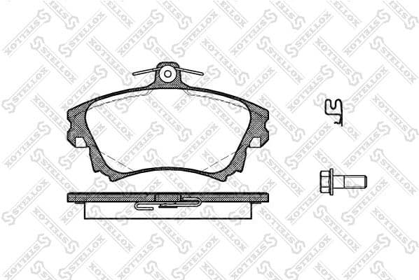 Brake Pad Set, disc brake 719 002B-SX