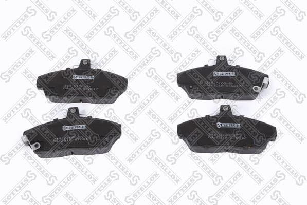 Brake Pad Set, disc brake 348 010B-SX