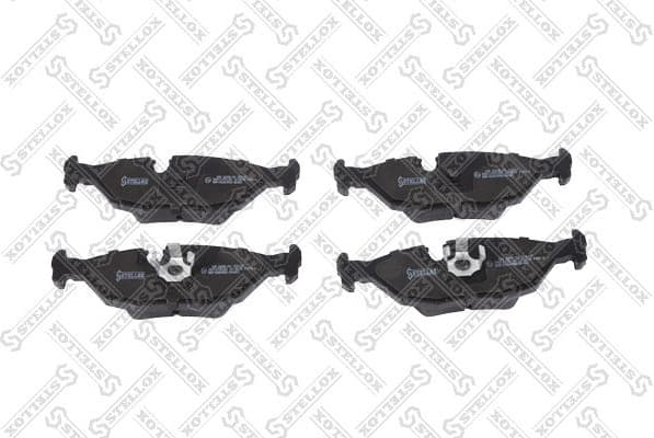 Brake Pad Set, disc brake 166 000B-SX