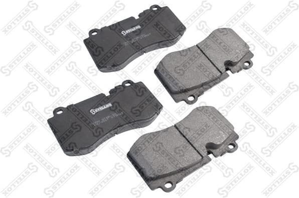 Brake Pad Set, disc brake 000 074B-SX