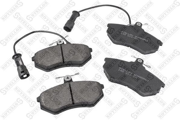Brake Pad Set, disc brake 145 012-SX