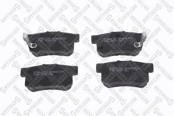 Brake Pad Set, disc brake 336 032-SX