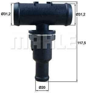 Thermostat, coolant BEHR TH5375 - image 2